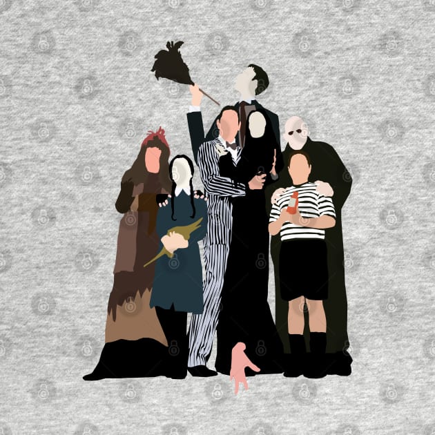 Minimalist Addams Family by sigsin